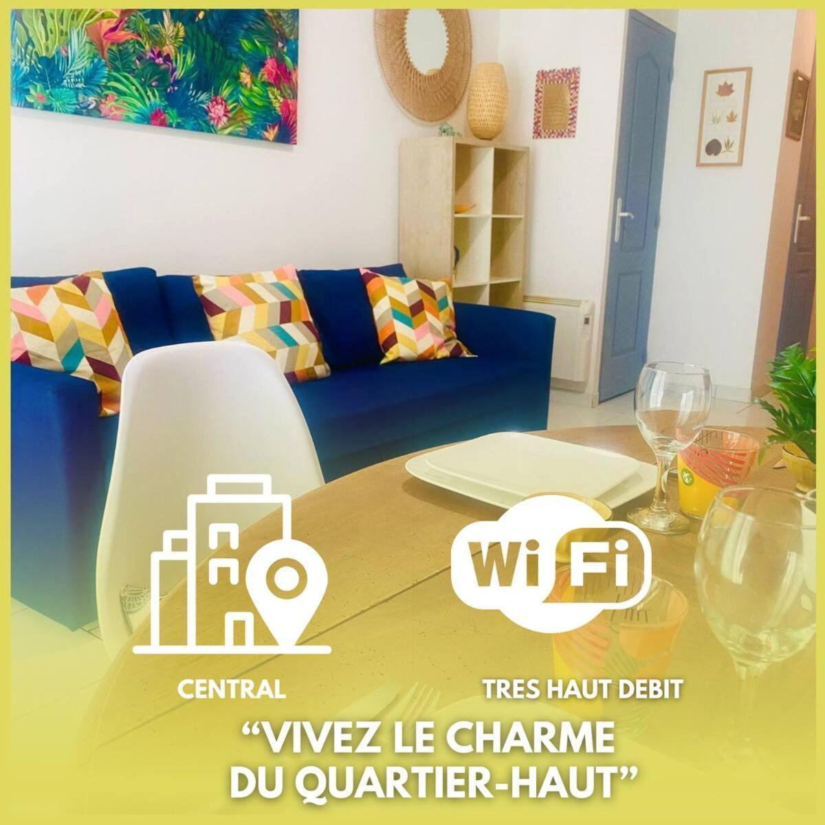 Appartement Neuf Cosy Centre Ville Quartier Haut Sète Eksteriør bilde
