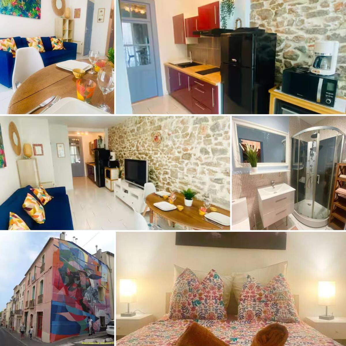 Appartement Neuf Cosy Centre Ville Quartier Haut Sète Eksteriør bilde